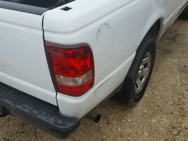 1FTKR1ADXAPA61984 - 2010 FORD RANGER WHITE photo 9