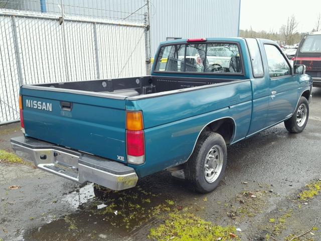 1N6SD16SXSC348057 - 1995 NISSAN TRUCK KING GREEN photo 4