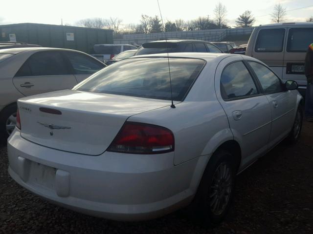 1C3EL46X16N249898 - 2006 CHRYSLER SEBRING WHITE photo 4