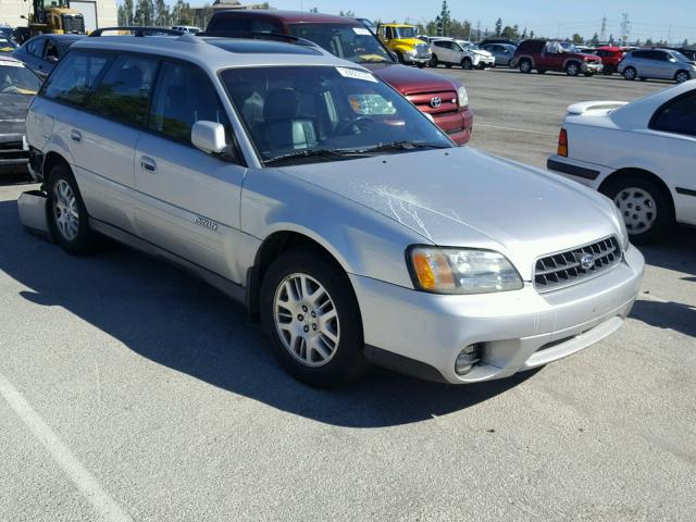 4S3BH686X46620936 - 2004 SUBARU LEGACY OUT SILVER photo 1