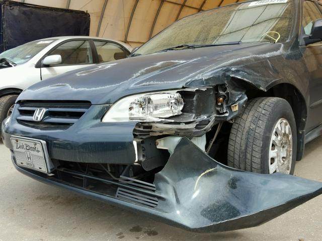 1HGCF86681A054438 - 2001 HONDA ACCORD VAL GREEN photo 9