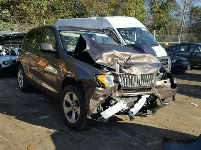 5UXWX5C51BL701284 - 2011 BMW X3 XDRIVE2 ნაცრისფერი ფოტო 1