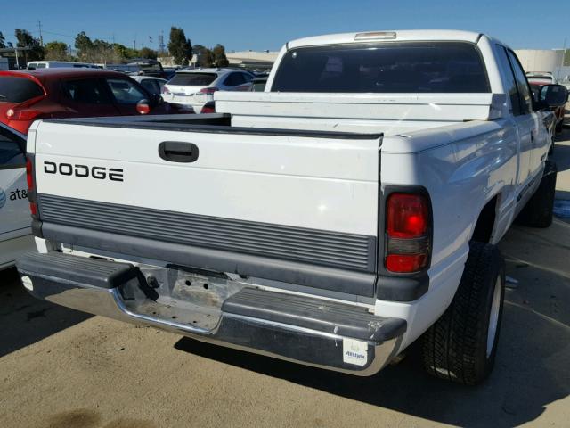 3B7HC13Z91G211723 - 2001 DODGE RAM 1500 WHITE photo 4