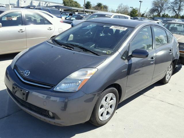 JTDKB20U083360946 - 2008 TOYOTA PRIUS CHARCOAL photo 2