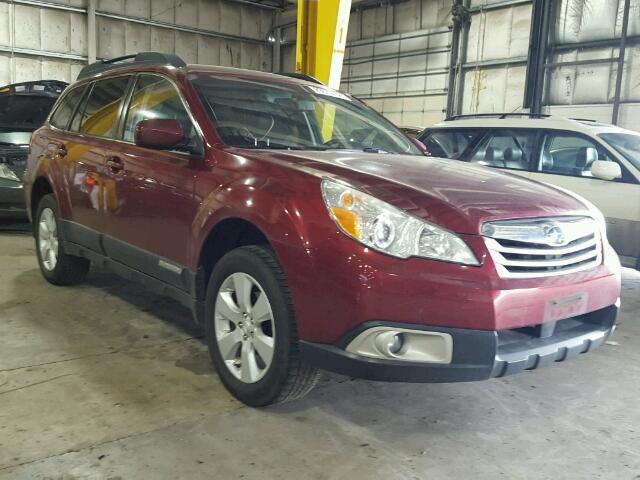 4S4BRBCC3C3257443 - 2012 SUBARU OUTBACK 2. BURGUNDY photo 1