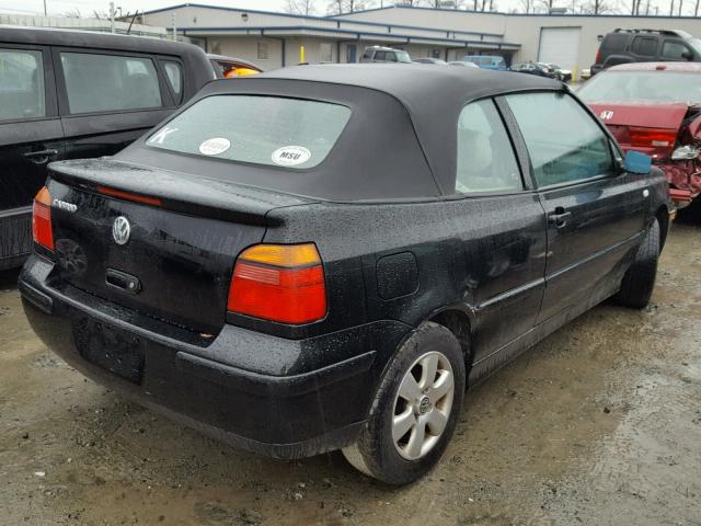 3VWDC21V71M812177 - 2001 VOLKSWAGEN CABRIO GLX 黑色 照片 4