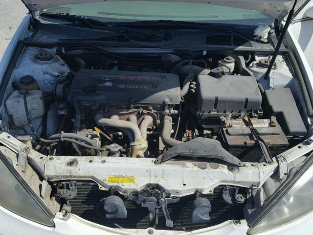 4T1BE32K23U256319 - 2003 TOYOTA CAMRY LE WHITE photo 7