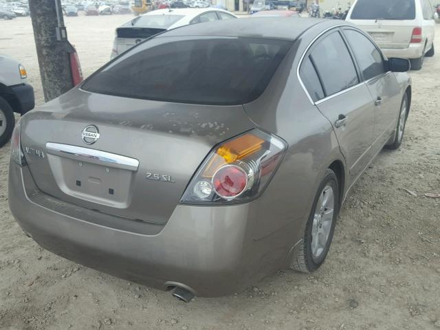 1N4AL21E37N447040 - 2007 NISSAN ALTIMA 2.5 BROWN photo 4