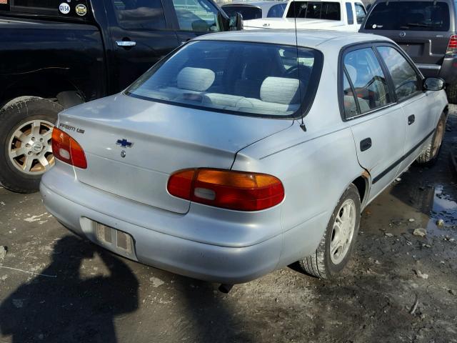 1Y1SK5288YZ409112 - 2000 CHEVROLET GEO PRIZM SILVER photo 4