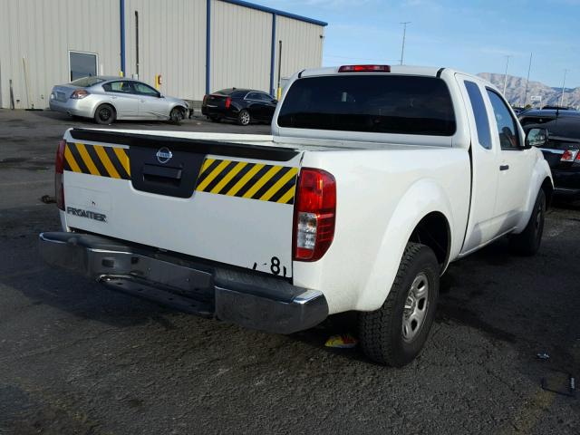 1N6BD0CT5DN712271 - 2013 NISSAN FRONTIER S WHITE photo 4