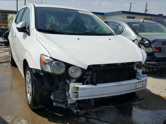 1G1JA6SH1G4112678 - 2016 CHEVROLET SONIC LS WHITE photo 1