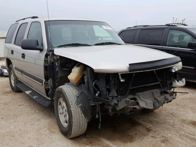 1GNEC13V14R292356 - 2004 CHEVROLET TAHOE C150 SILVER photo 1