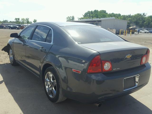 1G1ZH57B79F183162 - 2009 CHEVROLET MALIBU 1LT GRAY photo 3