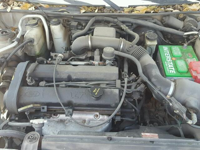 3FAFP11361R241721 - 2001 FORD ESCORT ZX2 SILVER photo 7