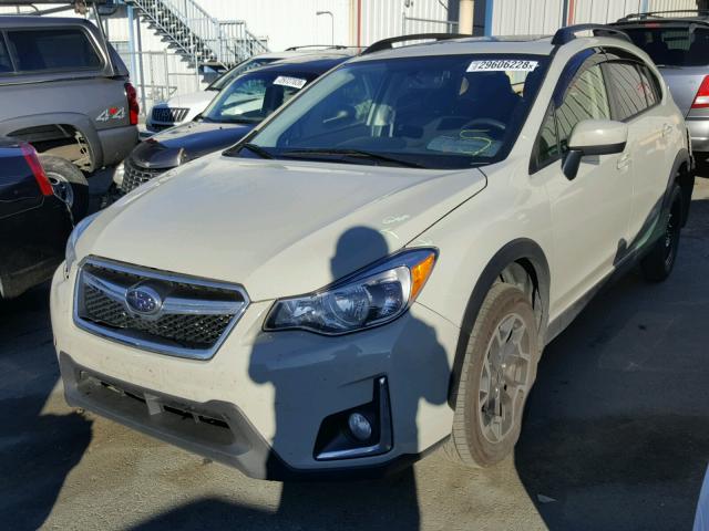 JF2GPABC3H8226314 - 2017 SUBARU CROSSTREK TAN photo 2