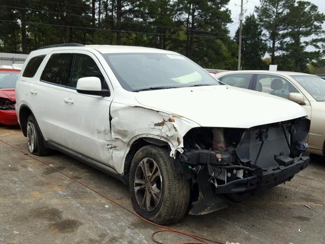 1D4RD2GG1BC630415 - 2011 DODGE DURANGO EX WHITE photo 1