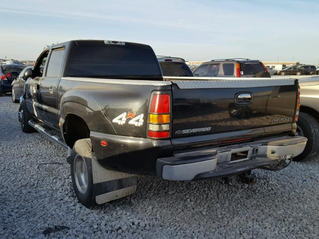 1GCJK33205F957861 - 2005 CHEVROLET SILVERADO BLACK photo 3