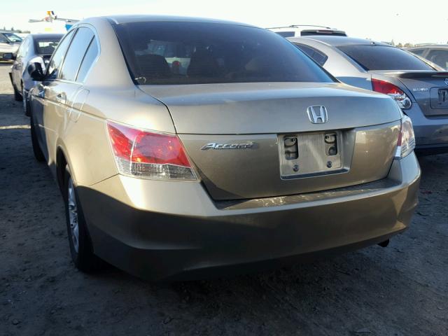 JHMCP26408C037959 - 2008 HONDA ACCORD LXP GOLD photo 3