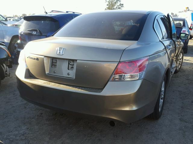 JHMCP26408C037959 - 2008 HONDA ACCORD LXP GOLD photo 4