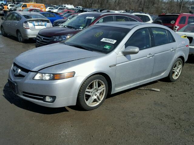 19UUA662X7A047262 - 2007 ACURA TL SILVER photo 2