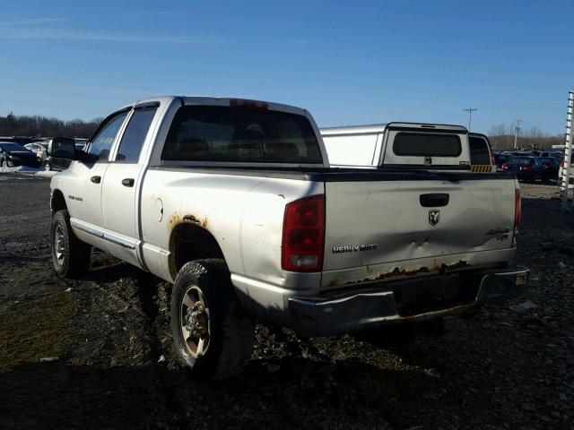 3D7LS38C45G759718 - 2005 DODGE RAM 3500 S GRAY photo 3