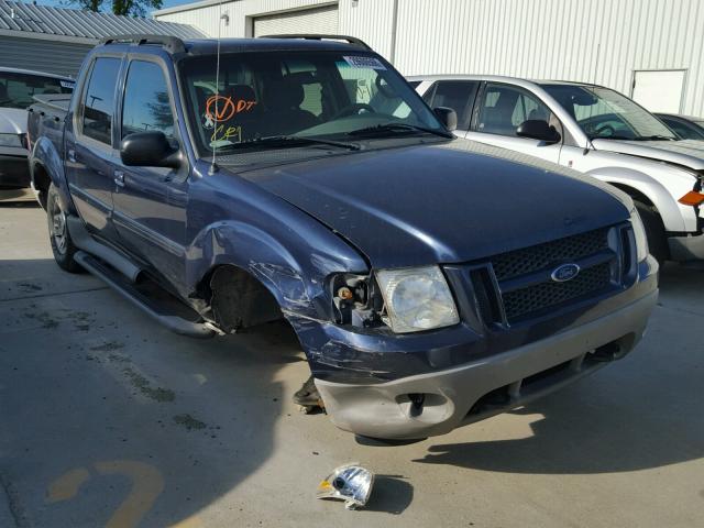 1FMZU77E23UB90771 - 2003 FORD EXPLORER S BLUE photo 1