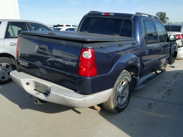 1FMZU77E23UB90771 - 2003 FORD EXPLORER S BLUE photo 4