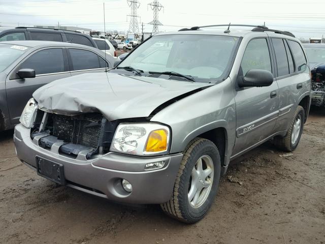 1GKDT13S752229349 - 2005 GMC ENVOY GRAY photo 2