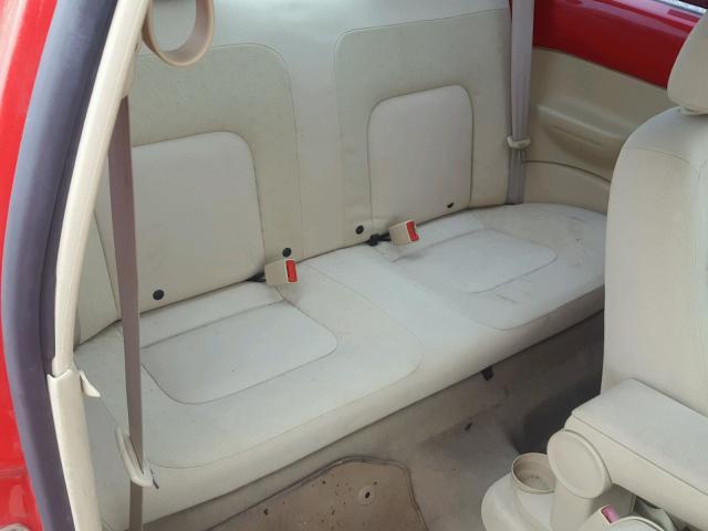 3VWCB21C52M460344 - 2002 VOLKSWAGEN NEW BEETLE 红色 照片 6