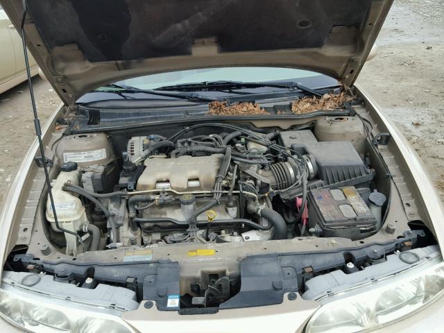 1G3NL52E81C126724 - 2001 OLDSMOBILE ALERO GL GOLD photo 7