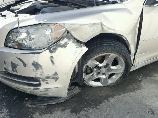 1G1ZH57B69F104614 - 2009 CHEVROLET MALIBU 1LT 米色 照片 9