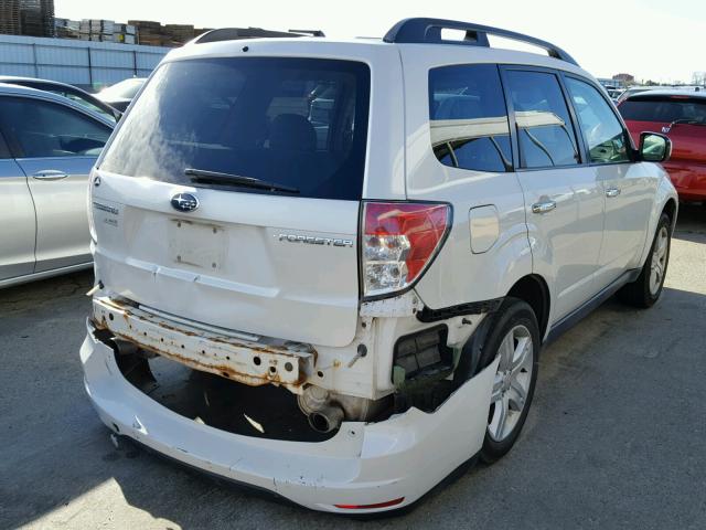 JF2SH64639H788985 - 2009 SUBARU FORESTER 2 WHITE photo 4