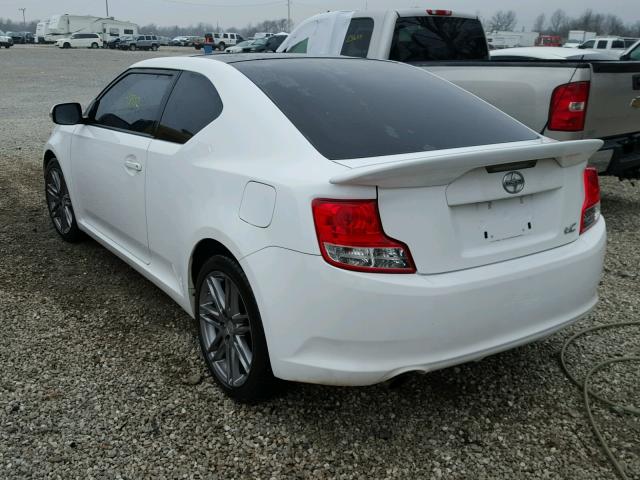 JTKJF5C76C3043004 - 2012 TOYOTA SCION TC 白色 照片 3