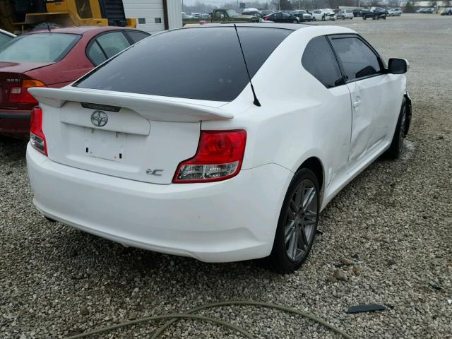 JTKJF5C76C3043004 - 2012 TOYOTA SCION TC 白色 照片 4