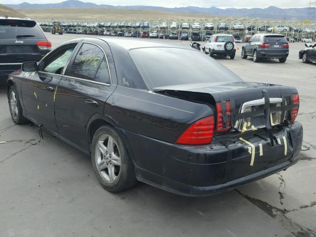 1LNHM87A12Y613538 - 2002 LINCOLN LS 黑色 照片 3
