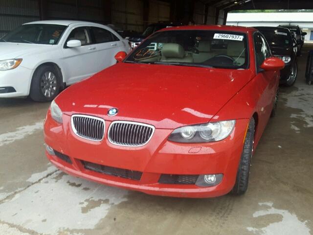 WBAWL13568PX20398 - 2008 BMW 328 I RED photo 9