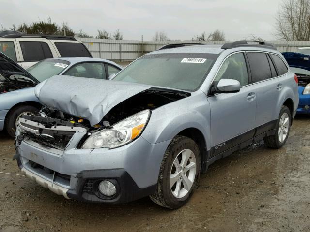 4S4BRBKC4D3272892 - 2013 SUBARU OUTBACK 2. SILVER photo 2