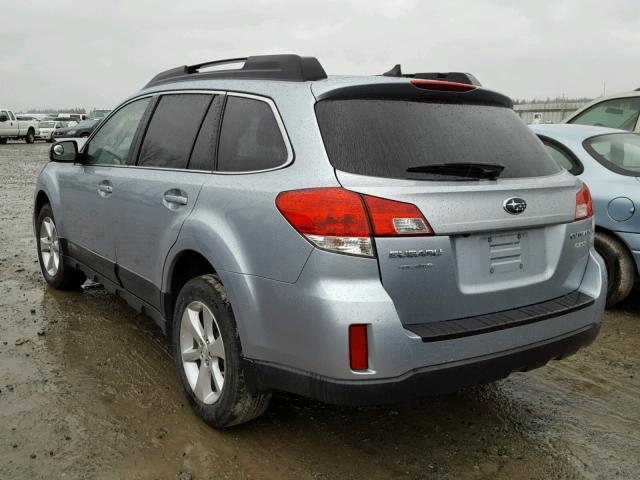 4S4BRBKC4D3272892 - 2013 SUBARU OUTBACK 2. SILVER photo 3