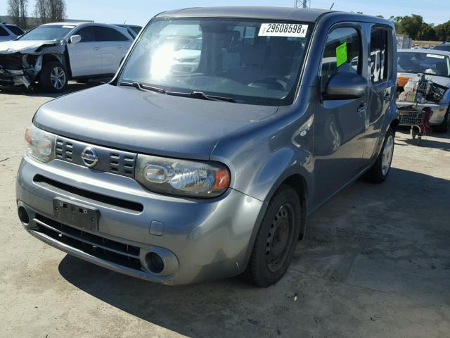 JN8AZ2KR7AT169468 - 2010 NISSAN CUBE BASE GRAY photo 2