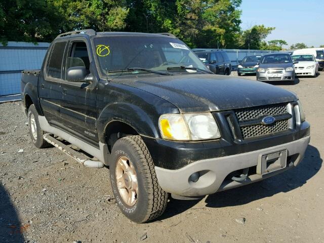 1FMZU77E61UC00019 - 2002 FORD EXPLORER S BLACK photo 1