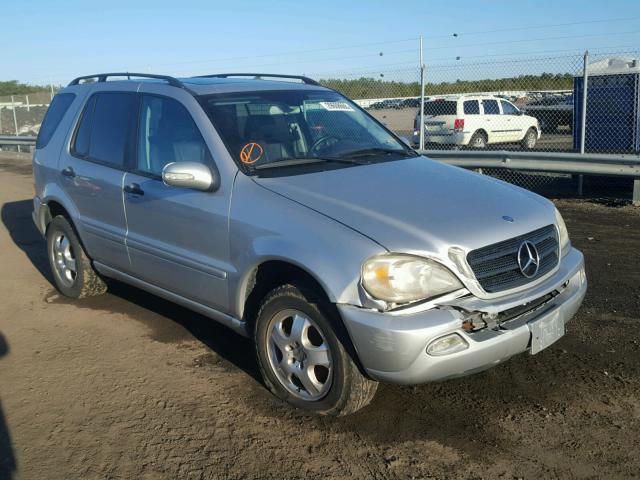 4JGAB57E83A451605 - 2003 MERCEDES-BENZ ML 350 GRAY photo 1