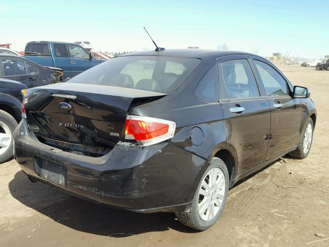 1FAHP3HN5BW143399 - 2011 FORD FOCUS SEL BLACK photo 4