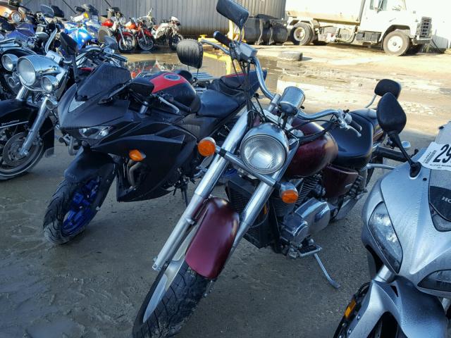 1HFSC43067A700702 - 2007 HONDA VT1100 C2 MAROON photo 2