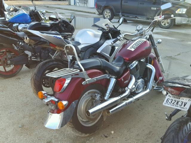 1HFSC43067A700702 - 2007 HONDA VT1100 C2 MAROON photo 4