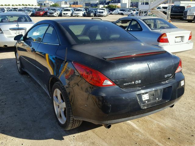 1G2ZM351364277620 - 2006 PONTIAC G6 GTP BLACK photo 3