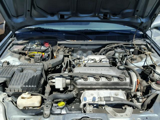 1HGEJ8649YL003535 - 2000 HONDA CIVIC EX ლურჯი ფოტო 7