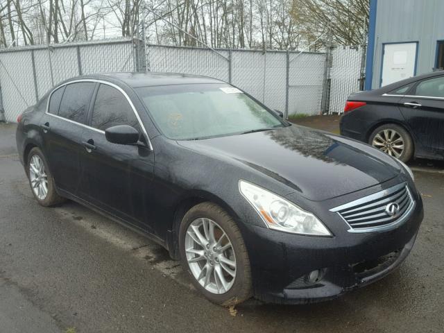 JN1CV6AP2CM621608 - 2012 INFINITI G37 BASE BLACK photo 1