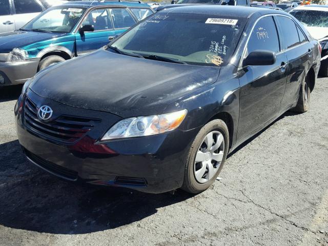 4T1BE46K37U648439 - 2007 TOYOTA CAMRY NEW BLACK photo 2