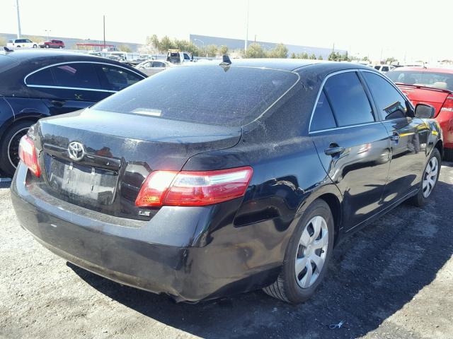 4T1BE46K37U648439 - 2007 TOYOTA CAMRY NEW BLACK photo 4