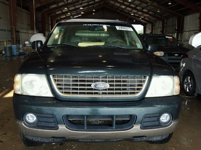 1FMZU64K13UA28330 - 2003 FORD EXPLORER E GREEN photo 9